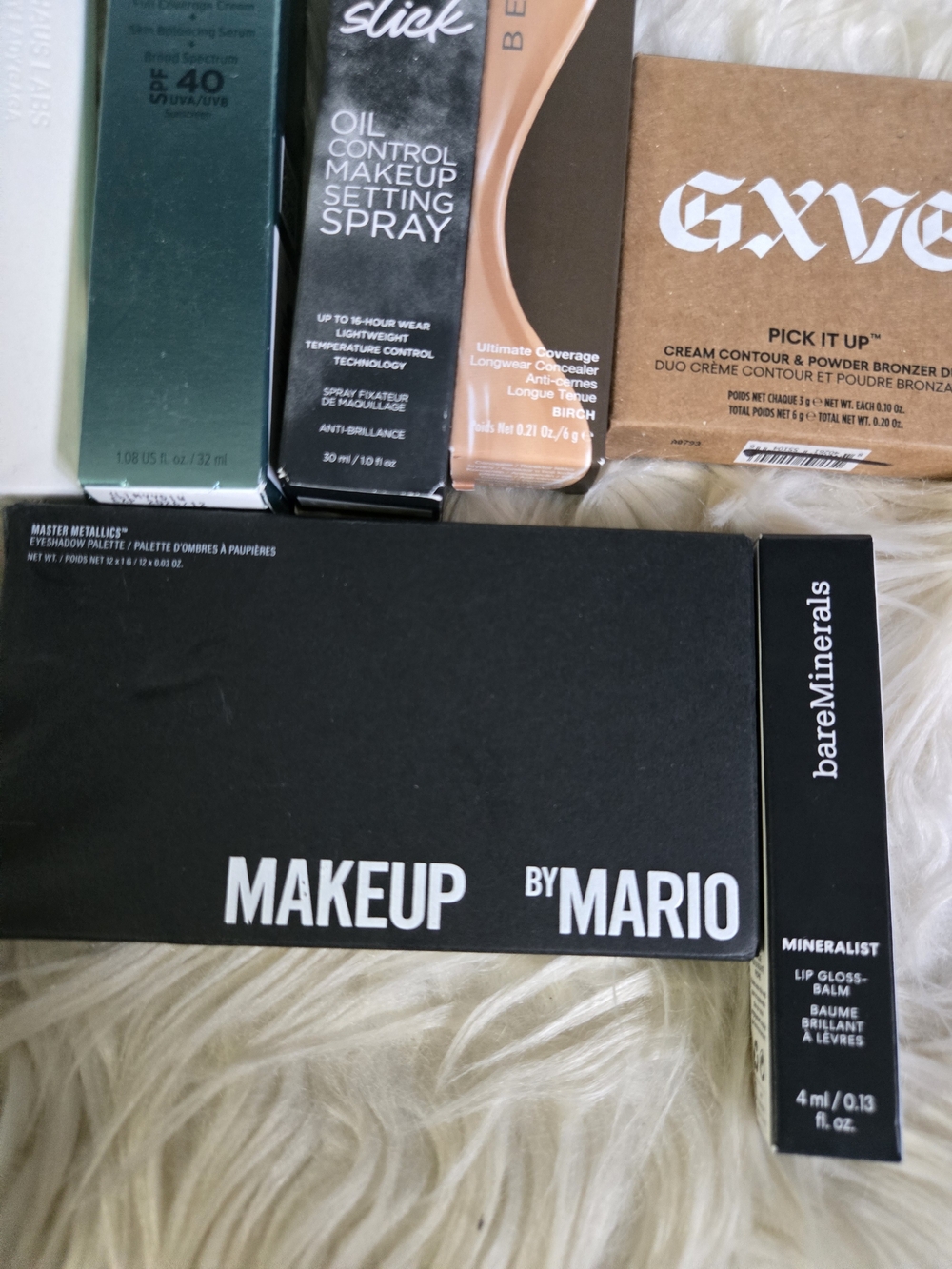Makeup By Mario Palette with Black, Rose Gold & Tan Packaged Makeup - Picture 3 of 8
